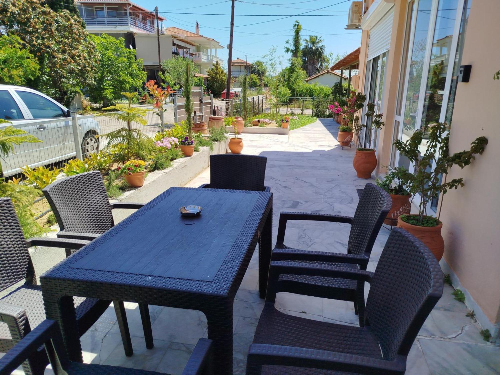 Ammos House Katakolo - By The Sea Villa Luaran gambar
